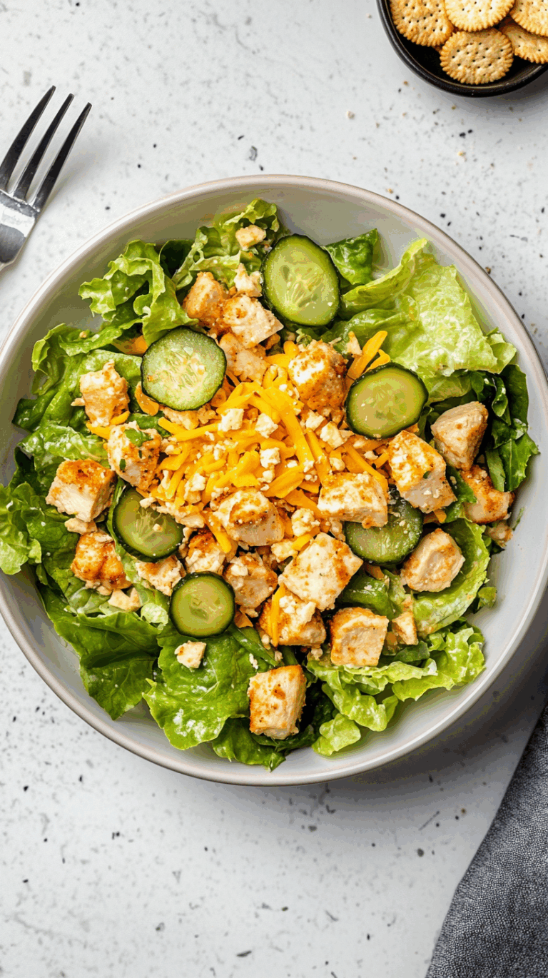 Pickle Ranch Salad: The Bold, Crunchy Salad You Didn’t Know You Needed