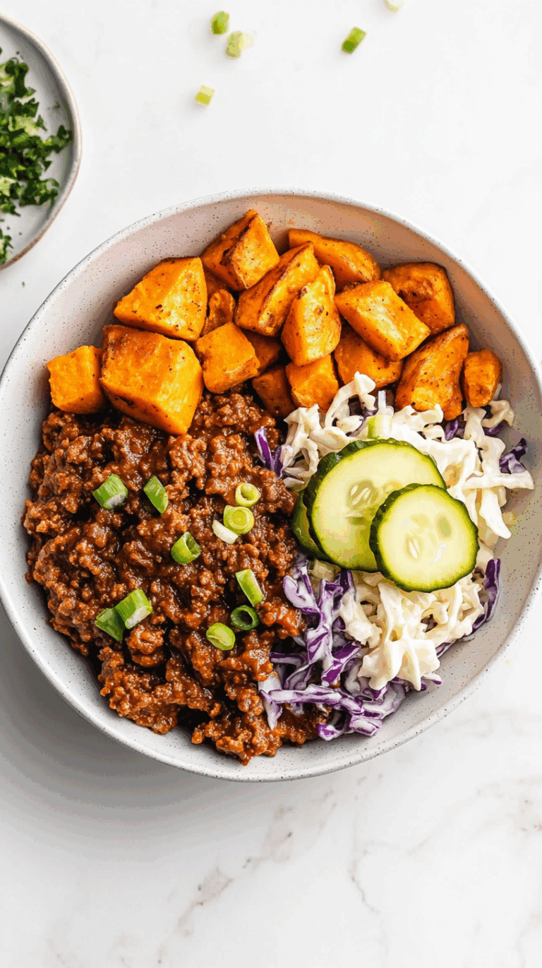 Sloppy Joe Bowls: A Sweet & Savory Twist on a Classic