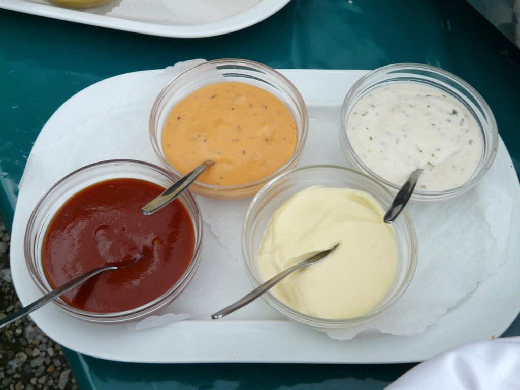 dips, sauces, food, ketchup, mayonnaise, currysauce, garlic sauce, garlic dip, sauces, ketchup, mayonnaise, mayonnaise, mayonnaise, mayonnaise, mayonnaise
