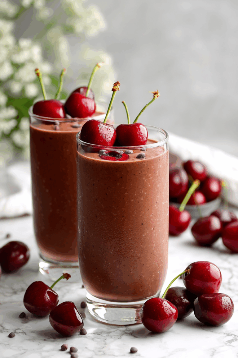 Black Forest Cake Smoothie