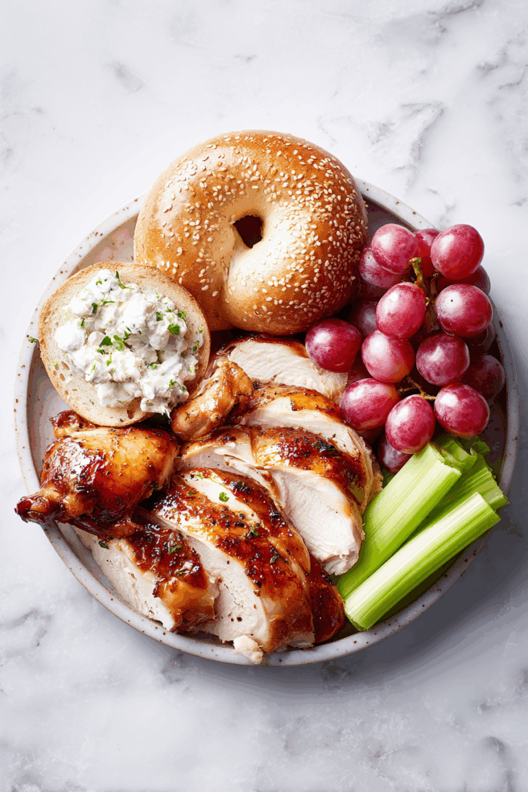 Chicken Salad Snack-Style Plate