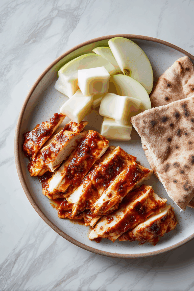 BBQ Chicken Snack-Style Plate