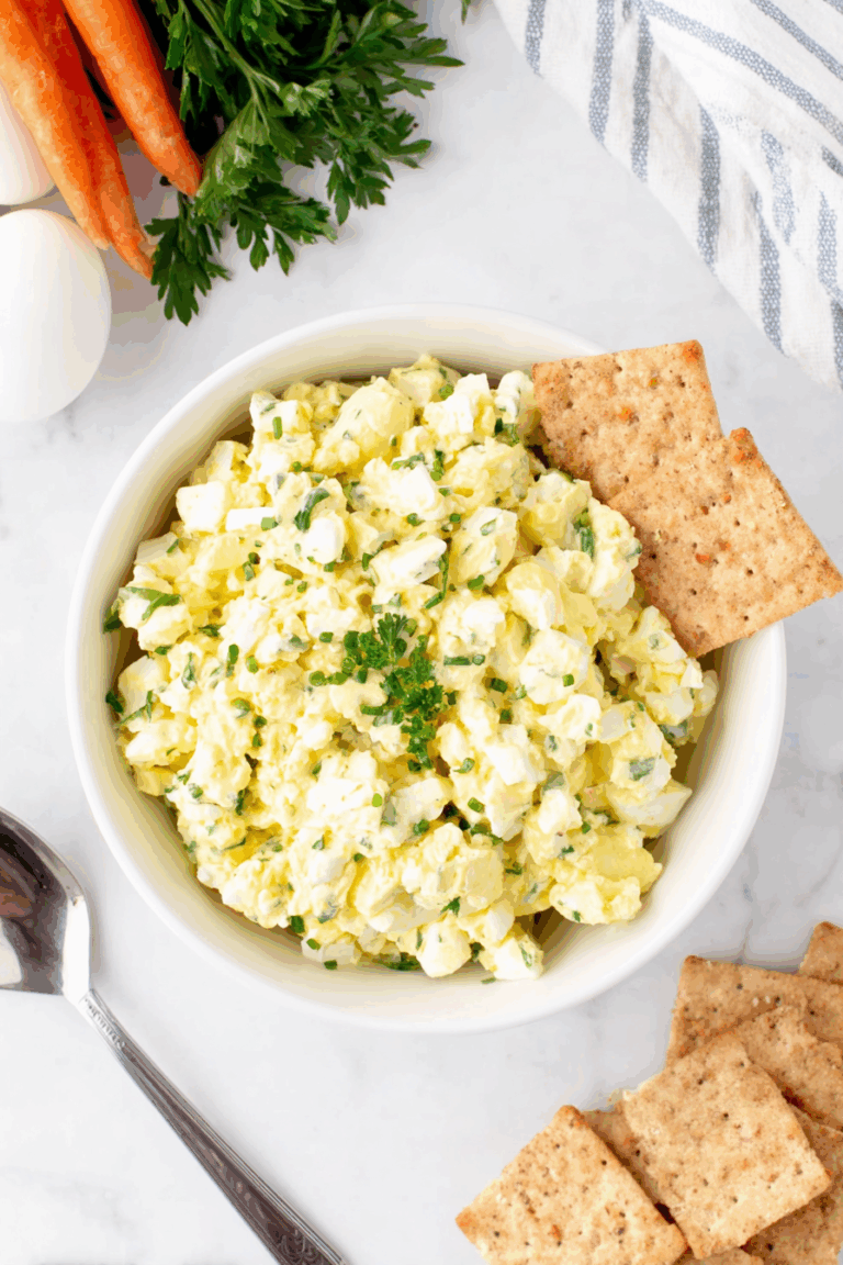 Super Creamy Cottage Cheese Egg Salad