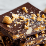 Frozen “Snickers” Date Bark