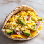 Ham + Cheese Breakfast Pocket