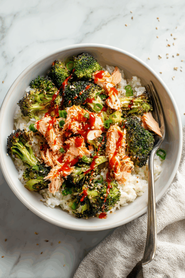 Sweet Chili Salmon Bowl