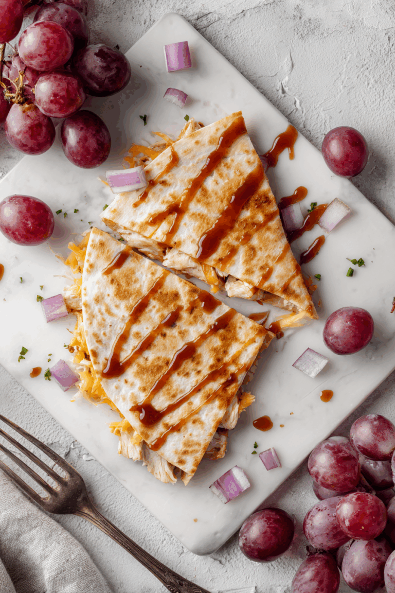 BBQ Chicken Quesadilla