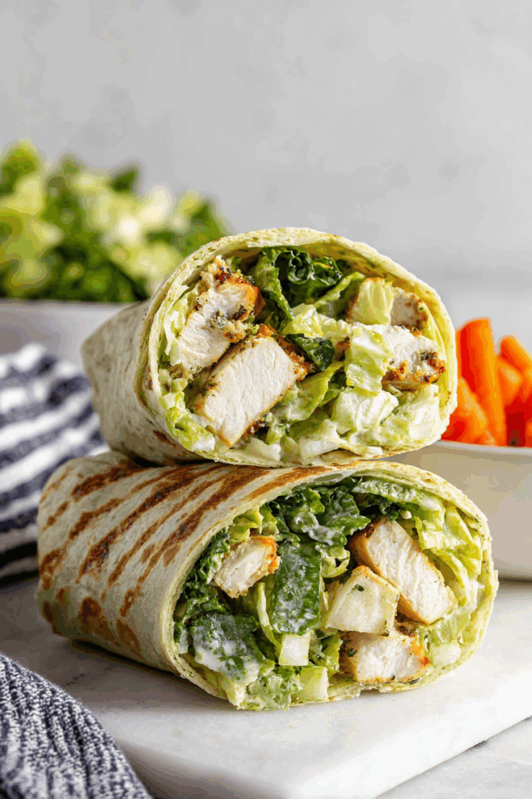 Chicken Caesar Wrap