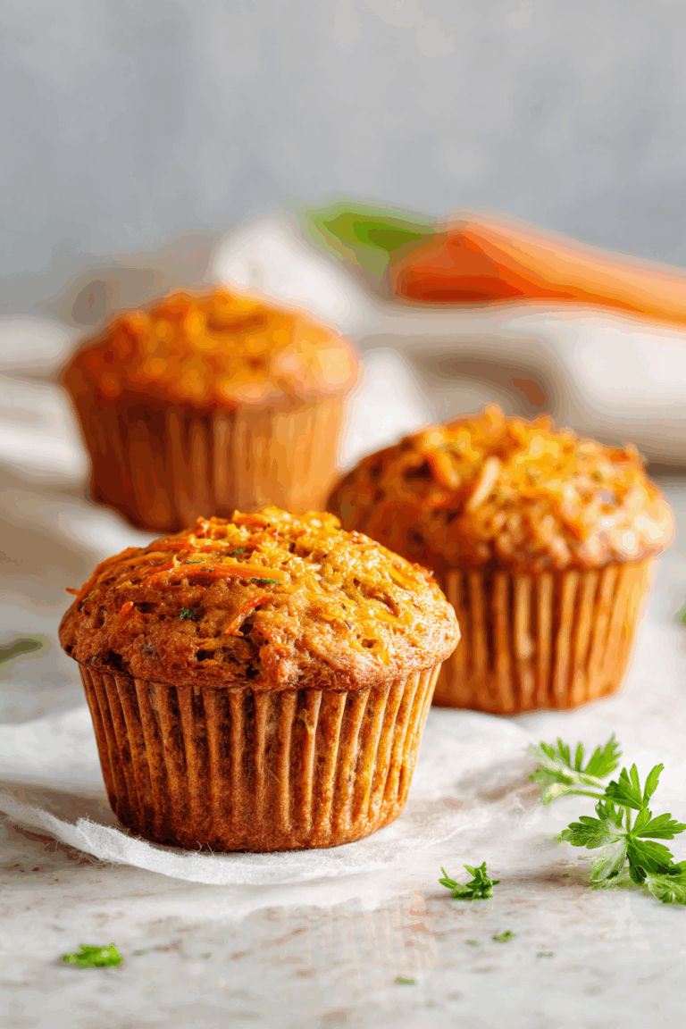 Carrot Cake Power Muffins