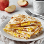 Ham & Cheese Breakfast Quesadilla