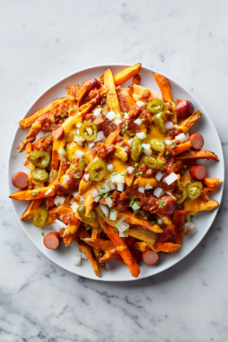 Chili Cheese Dog Loaded Fries