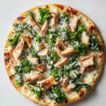 Kale Caesar Tortilla Pizza