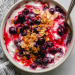 Warm Berry Yogurt Bowl