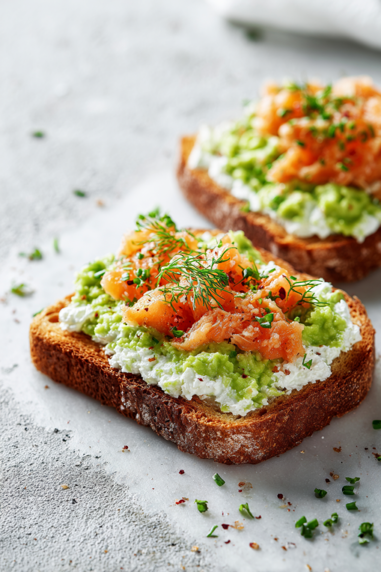 Salmon Avocado Toast