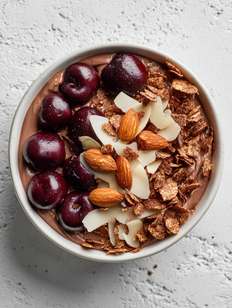 Black Forrest Cake Yogurt Bowl