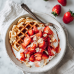 Strawberries & Cream Waffle Bowl