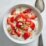 Strawberry Shortcake Yogurt Bowl